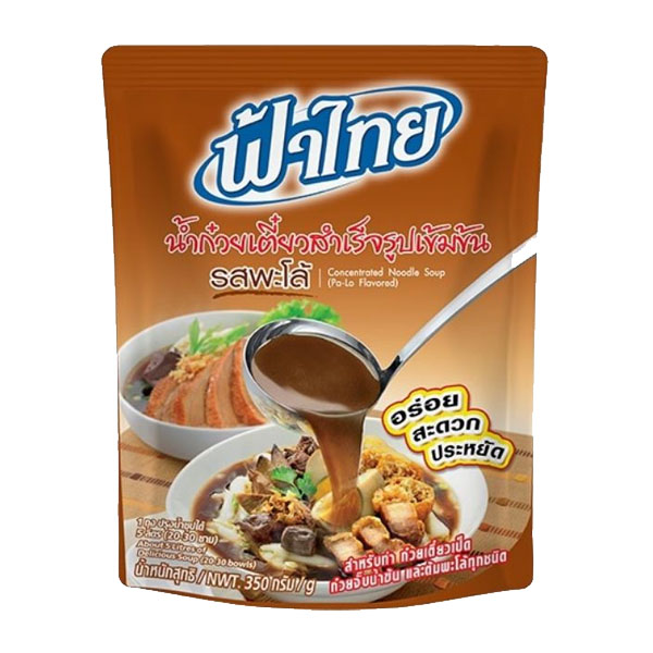 ฟ้าไทย น้ำก๋วยเตี๋ยวรสพะโล้ 350ก.