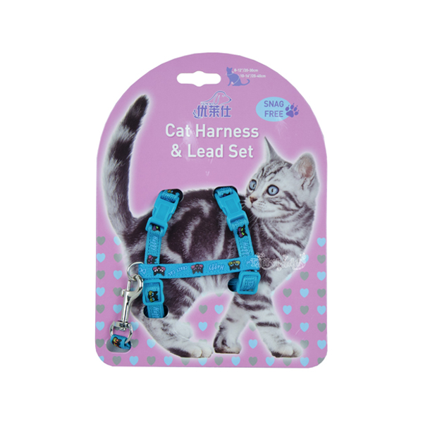 รัดอกแมว Cat Harness คละสี