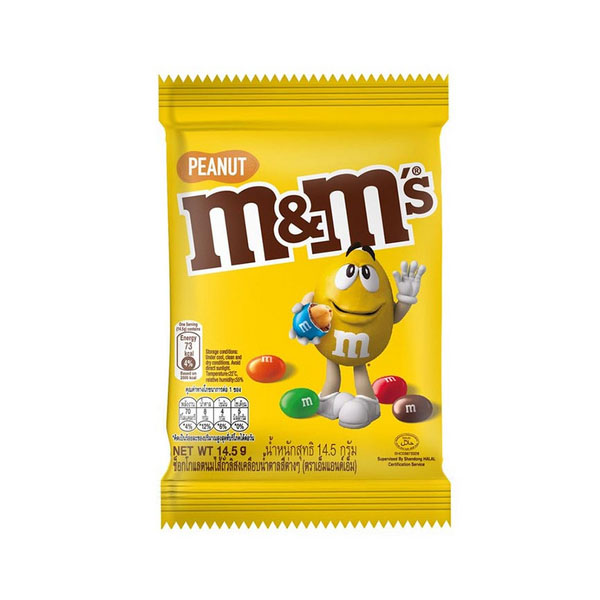 M&M ช็อคโกแลต พีนัทพิค&มิกซ์ 14.5ก.