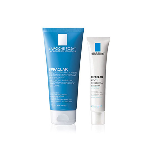 LA ROCHE-POSAY BOM EFF K+ 40 มล.+เจล 200 มล.